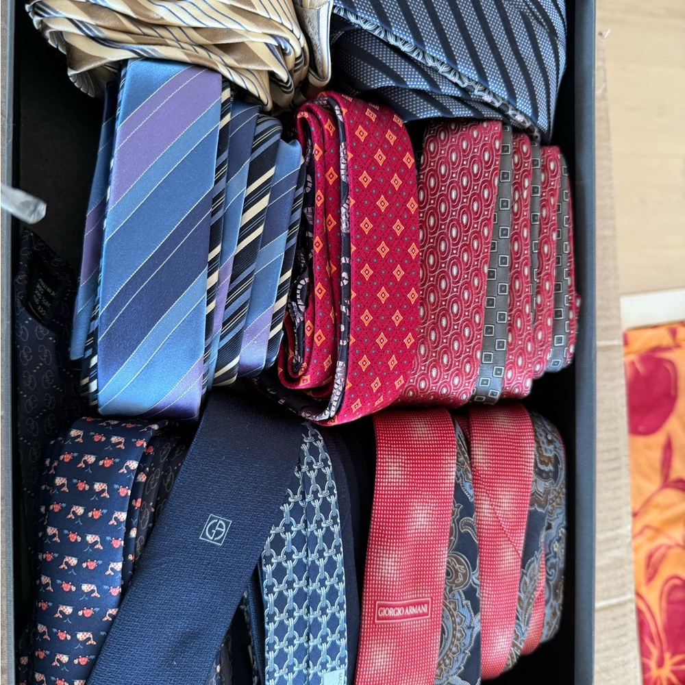 Box of DesignerTies.